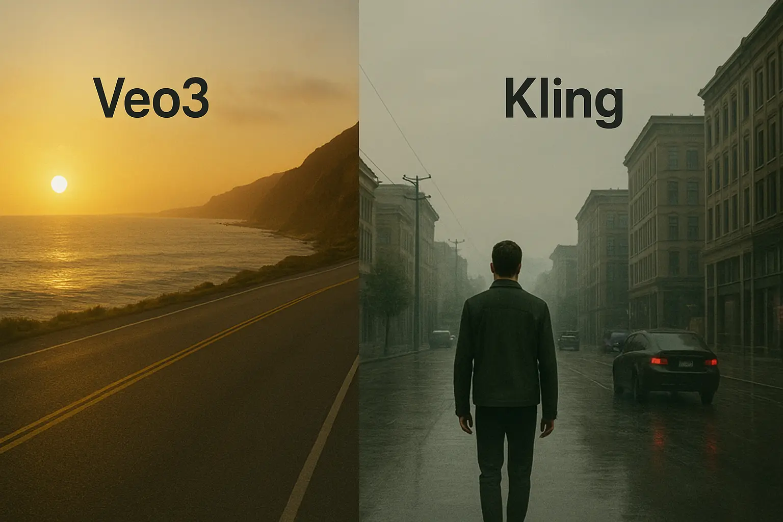 مقایسه هوش مصنوعی veo3 و هوش مصنوعی کیلینگ