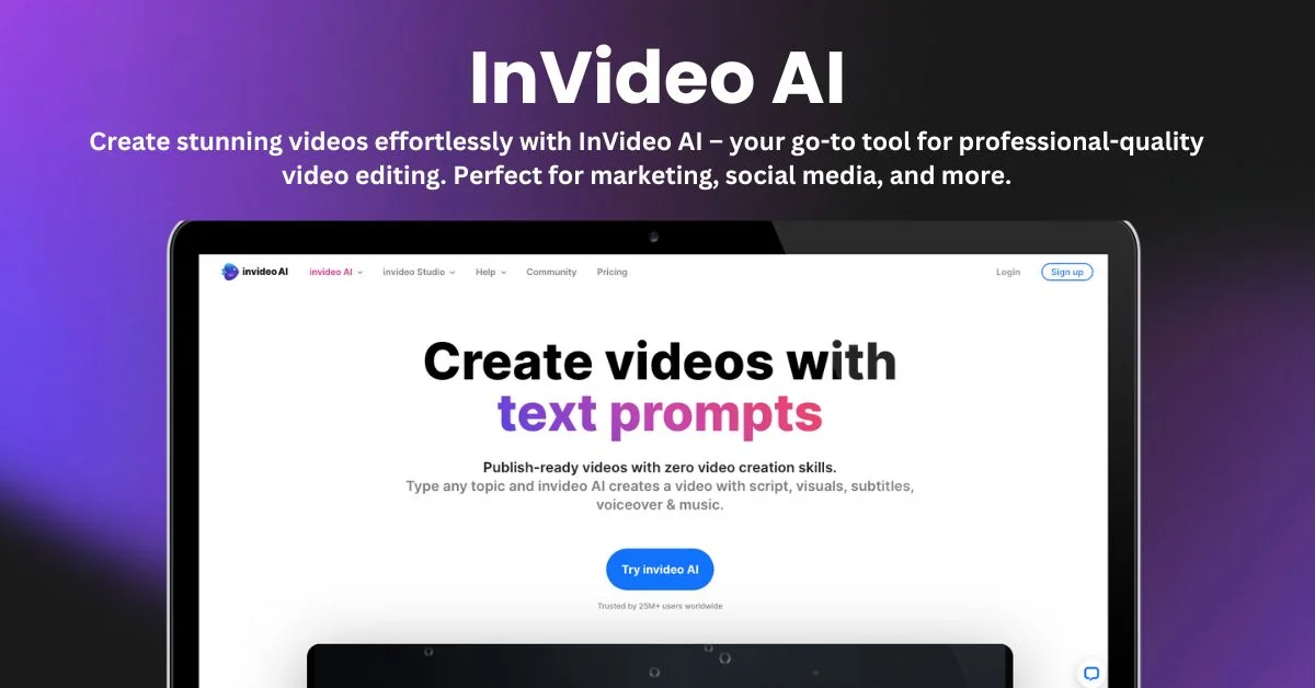 بهترین ابزار های ساخت ویدئو | Invideo